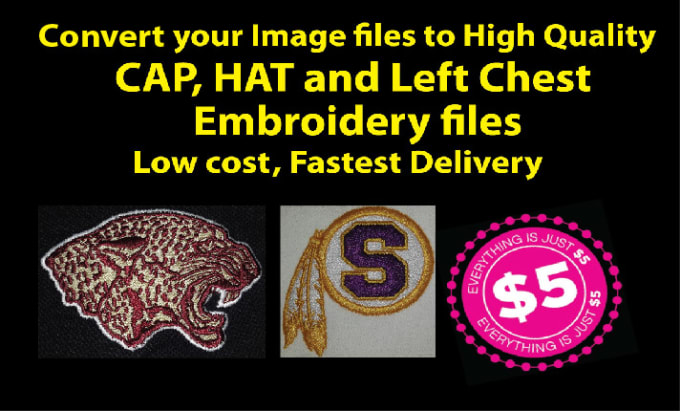 Gig Preview - Professional custom embroidery digitizer an hours