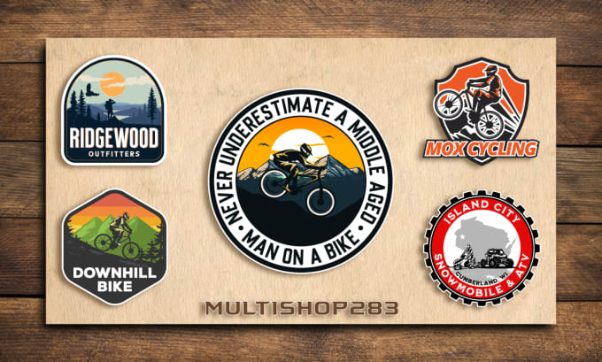 Gig Preview - Create the perfect logo for your mountain bike or outdoor brand