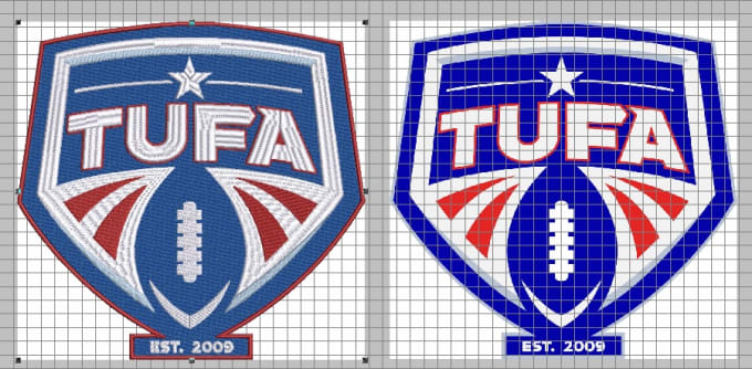 Gig Preview - Do embroidery digitizing into dst,pes file in few hours