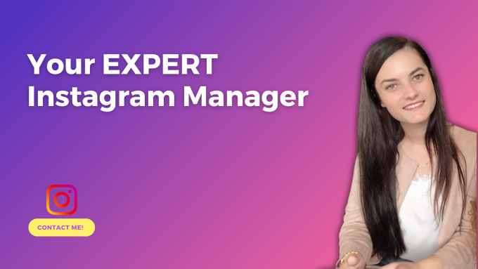 Gig Preview - Be your instagram manager