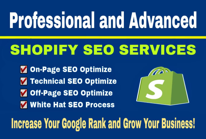 Gig Preview - Do SEO optimize your shopify online store for google ranking