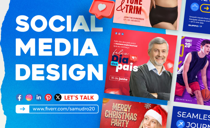 Bestseller - design 10 social media posts, social media post design