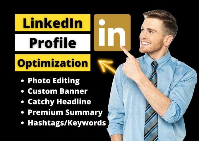 Gig Preview - Do professional linkedin profile optimization