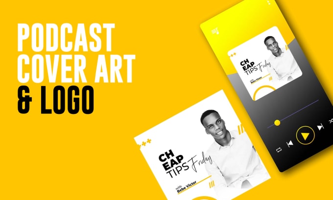 Gig Preview - Design professional podcast cover art or cover logo