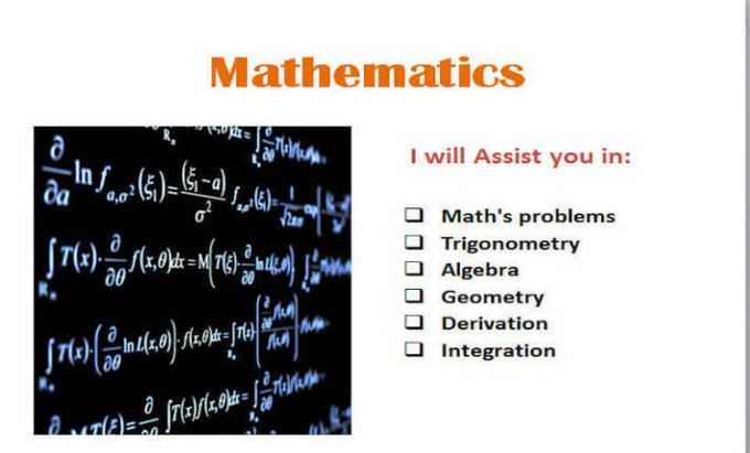 Bestseller - be your online math tutor and I will help in calculus, statistics assignments