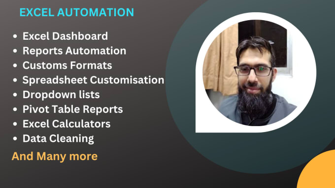 Gig Preview - Automate and customize excel spreadsheet