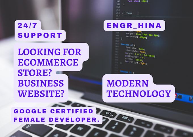 Gig Preview - Develop business website,ecommerce store,management systems
