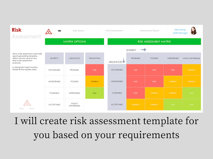 Gig Preview - Create an outstanding risk assessment template