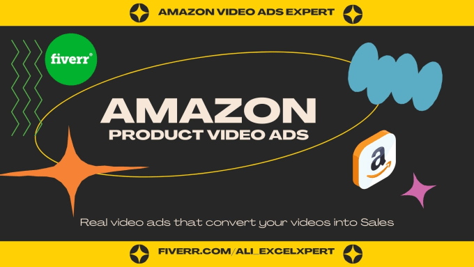 Gig Preview - Create amazon product video and facebook video ads