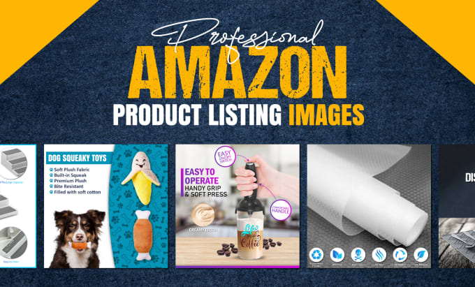 Gig Preview - Design professional amazon product listing images