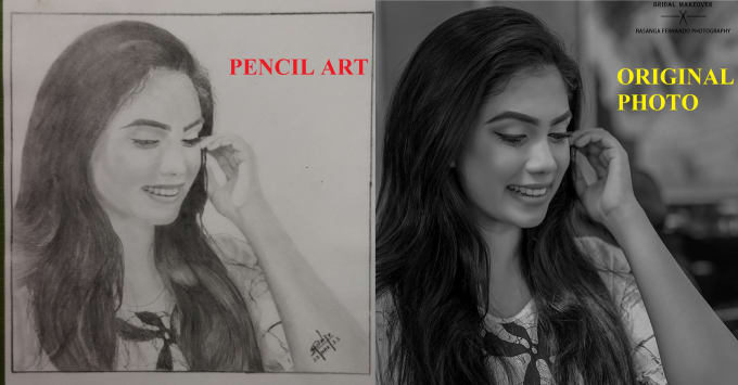 Gig Preview - Draw pencil art realistic hand drawings for you