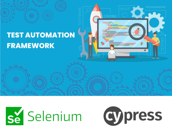 Gig Preview - Do web test automation using selenium, cypress, cucumber and specflow