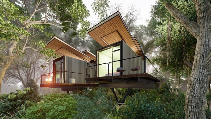 Gig Preview - Design shipping container homes, cafes, lodges and more