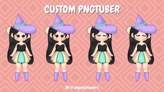 Gig Preview - Create a chibi pngtuber avatar for your streams