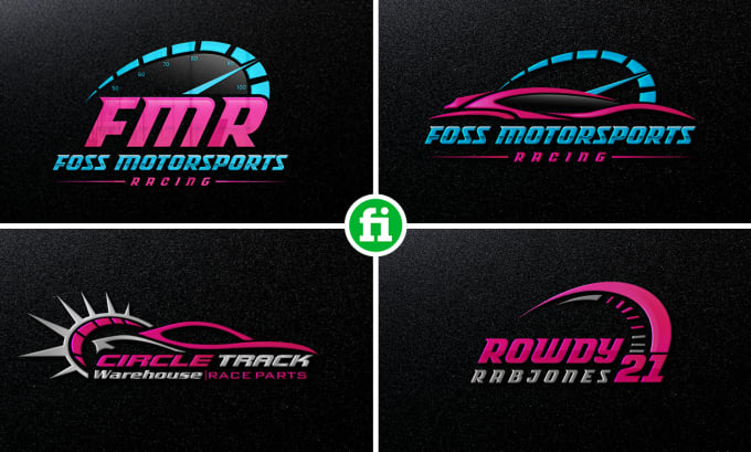 Gig Preview - Design automotive car racing and auto detailing logo for you