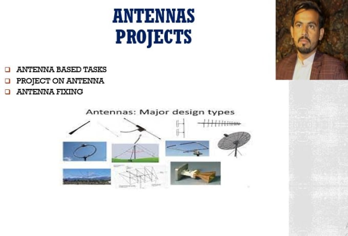 Gig Preview - Design and works on antenna based projects