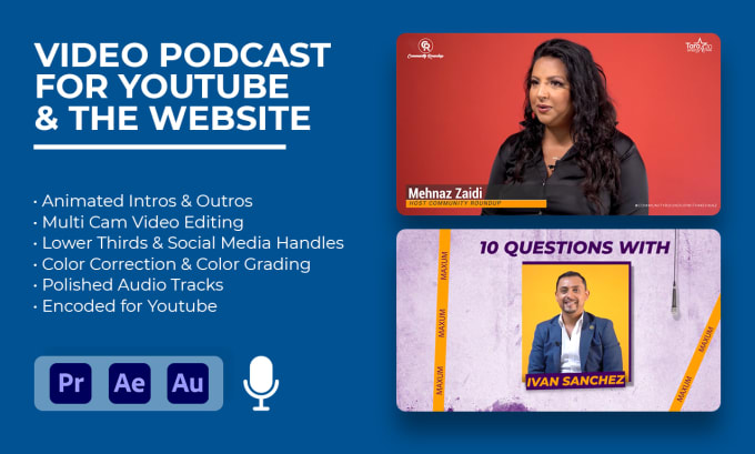 Gig Preview - Cut, trim, and edit your video podcast for youtube and the website