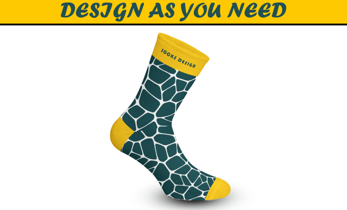 Gig Preview - Design creative collection and sublimation socks  for brand