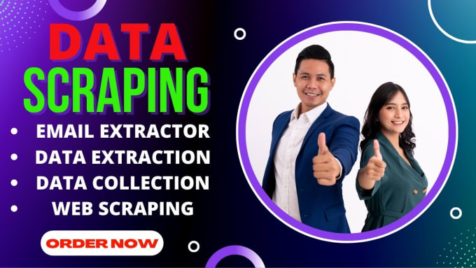 Gig Preview - Data extractor, email extractor, data collection, data entry