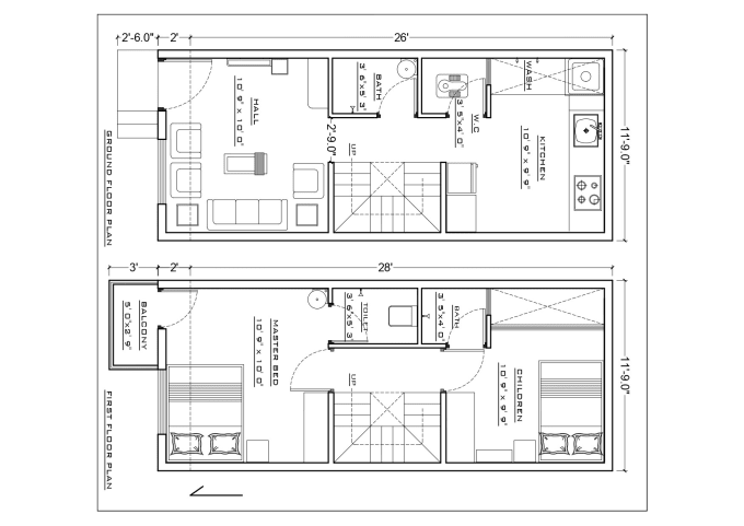 Gig Preview - Draw professional 2d architecture plans and floor plans