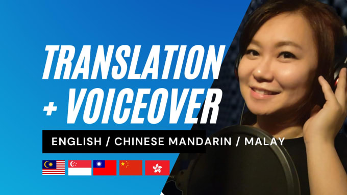 Bestseller - translate and record chinese malay english voice over