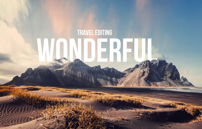 Gig Preview - Do cinematic travel video editing with very fast delivery