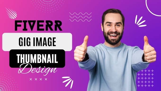 Gig Preview - Design clickable fiverr gig image thumbnail and gig cover