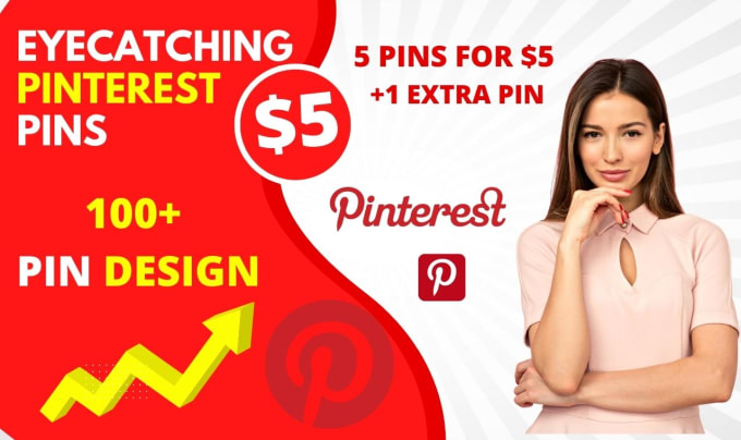 Gig Preview - Design eye catching pinterest pins