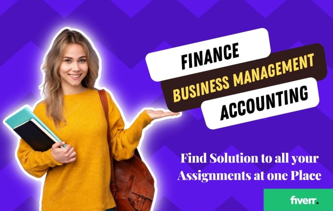 Gig Preview - Be your financial accounting and business management writer