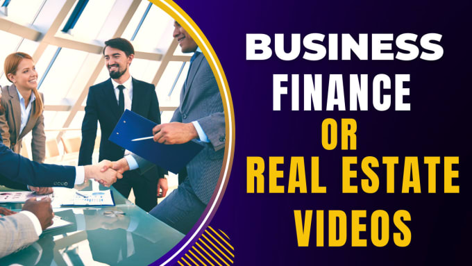 Gig Preview - Create live action corporate, finance or business video