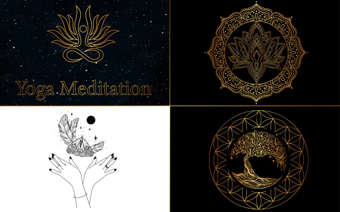 Gig Preview - Design sacred geometry logo and spiritual designs