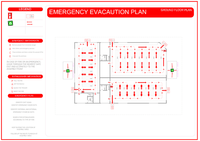 Bestseller - design emergency evacuation,fire sprinkler,hydraant,alarm