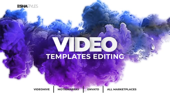 Gig Preview - Edit after effects or premiere pro video templates