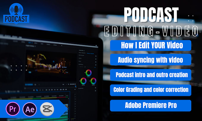 Gig Preview - Edit your podcast, zoom recording and interview, meeting