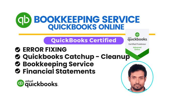 Bestseller - do clean up, reconciliation, error fixing, bookkeeping in quickbooks, xero, wave