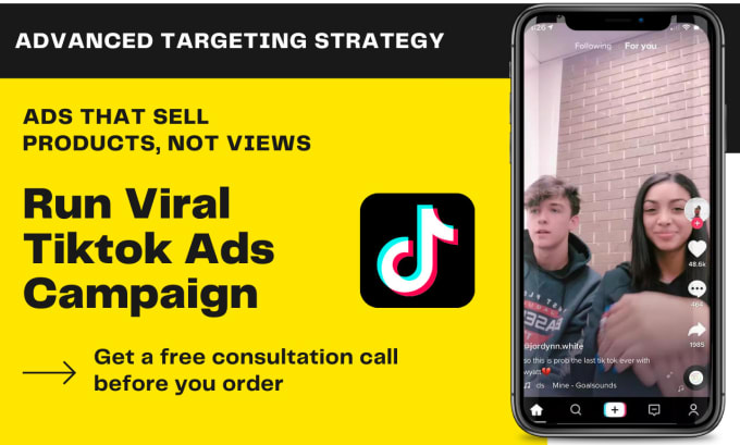 Gig Preview - Run and manage tiktok ad campaign shopify dropshipping store