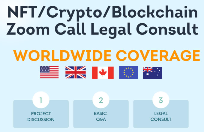 Gig Preview - Do an audio zoom call for crypto, blockchain or nft legal, tax or company issues