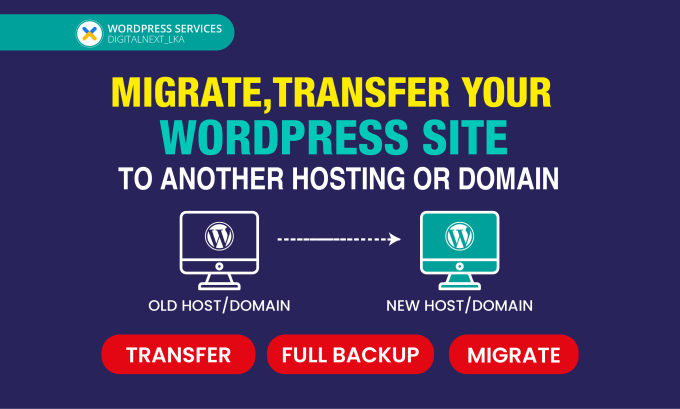 Gig Preview - Transfer wordpress website to new host