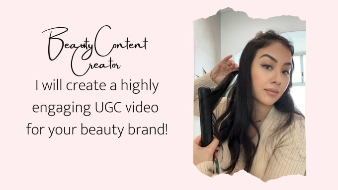 Gig Preview - Create ugc tiktok video for your beauty brand