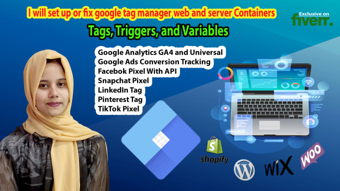 Gig Preview - Set up and fix google tag manager tags, triggers and variables