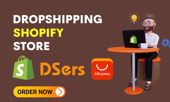 Gig Preview - Create shopify dropshipping store with dsers