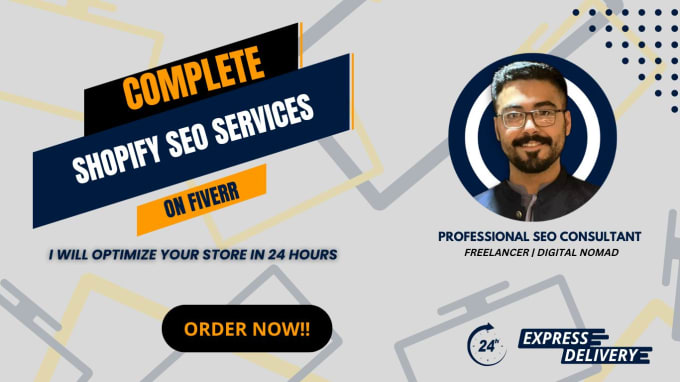 Gig Preview - Get more traffic and sales for your shopify store with SEO