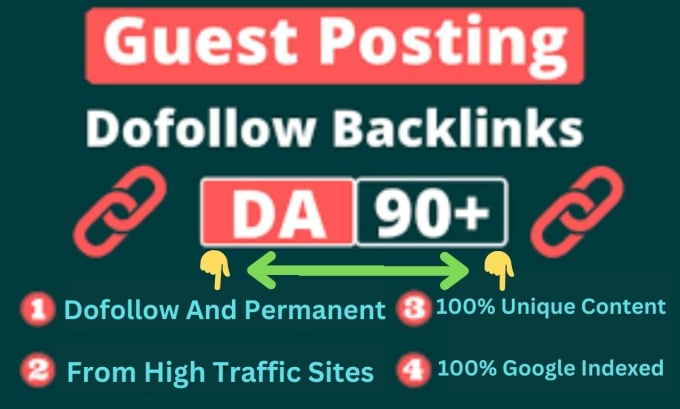 Gig Preview - Do high quality guest post on permanent do follow backlink and da60 website