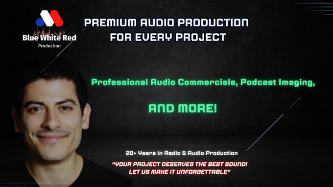 Gig Preview - Produce professional podcast intro outro