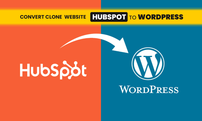 Gig Preview - Provide hubspot to wordpress elementor migration service