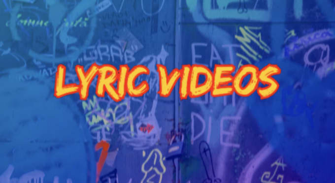 Gig Preview - Create a lyric video for your song