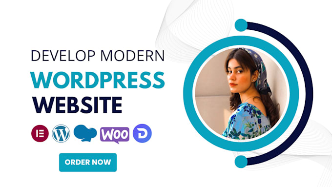 Gig Preview - Develop responsive modern wordpress website