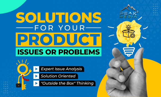 Gig Preview - Find a solution for your product