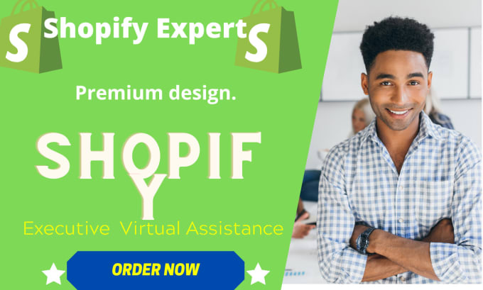 Gig Preview - Shopify store redesign shopify website design shopify store redesign