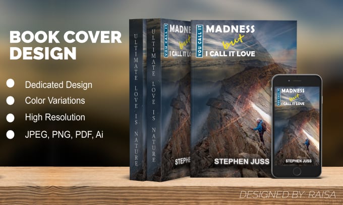 Gig Preview - Design creative and attractive book cover design